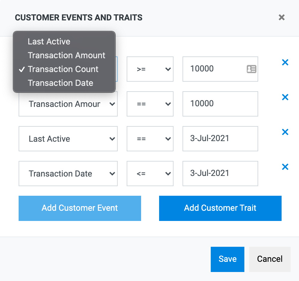 customer traits